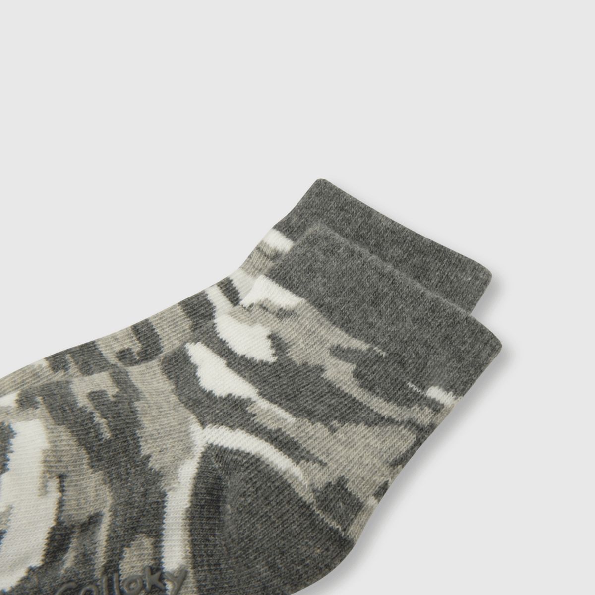 COLLOKY - Calcetin de bebé niño 3 pack camuflado azul / blue (14 a 25)