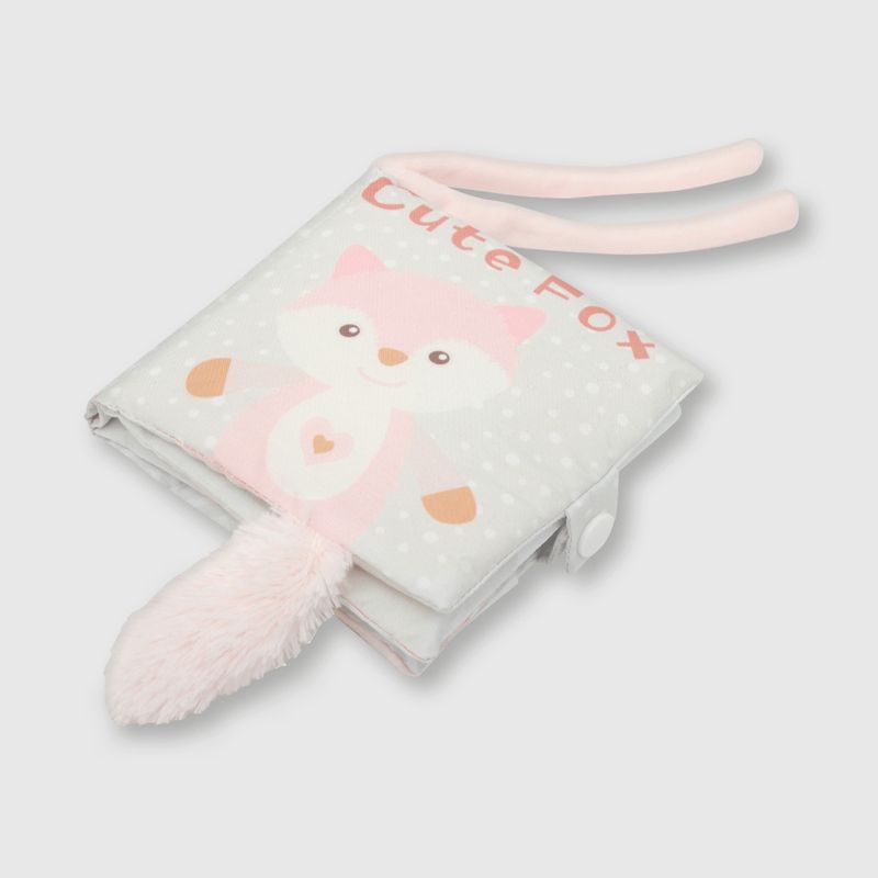 COLLOKY - Juguete de bebé niña libro texturas pink / rosado (talla única)