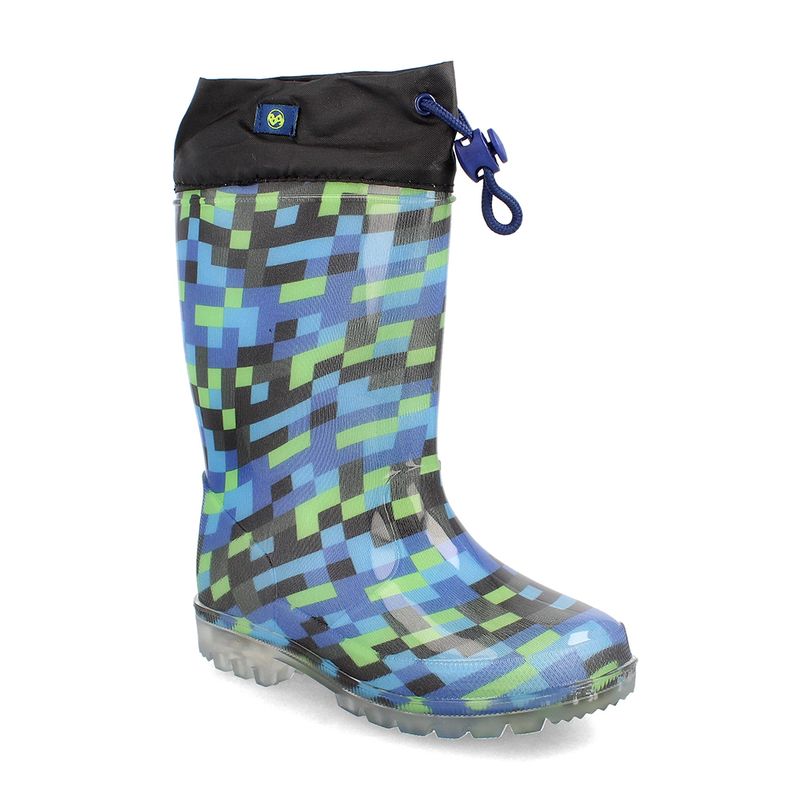 BUBBLE GUMMERS - BOTA DE AGUA NIÑO BUBBLEGUMMERS BRIGHT BOYS VERDE 26-29