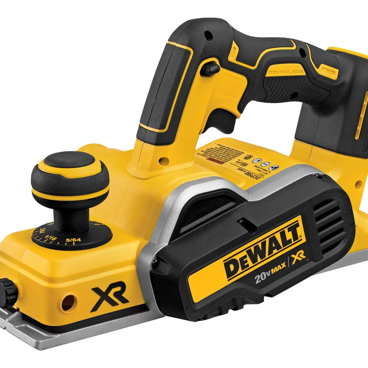 DEWALT - Cepillo Xr 20v Sin Carbones Y Sin Batería Dewalt Dcp580b