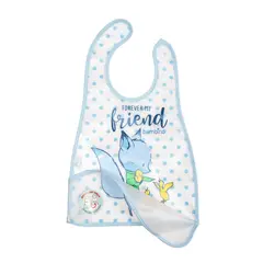 BAMBINO - Babero De Alimentacion Zorro Blanco
