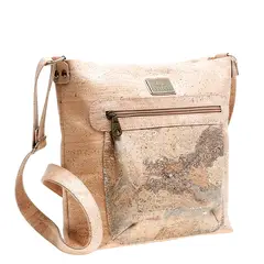 RC CORK - Cartera Nazaré mujer marca hecha 100% de cuero vegano de Corcho