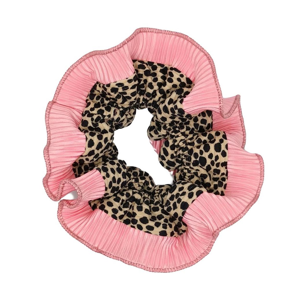 MARIA PASKARO - Scrunchie Collet Begonia M Chita Pink Maria Paskaro - Rosa