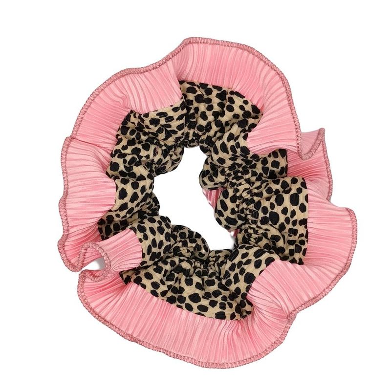 MARIA PASKARO - Scrunchie Collet Begonia M Chita Pink Maria Paskaro - Rosa