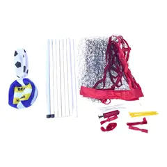 GAME POWER - Set Volley: Malla + 2 pelotas + Cintas + Estacas GamePower