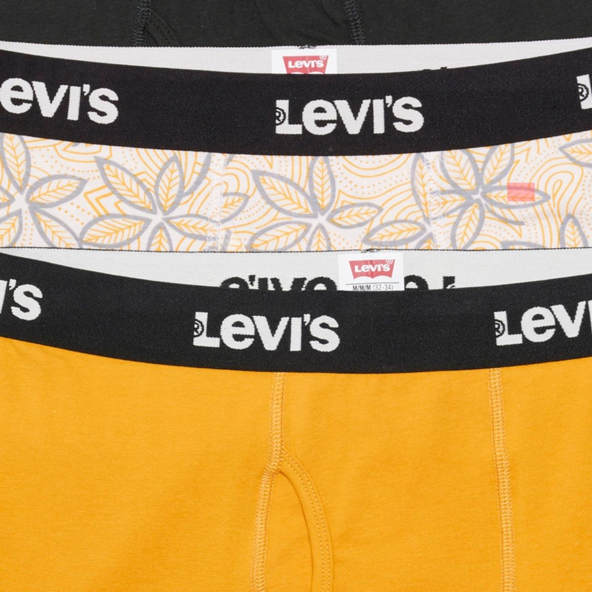 LEVIS - Boxer Hombre Multicolor Amarillo Levis