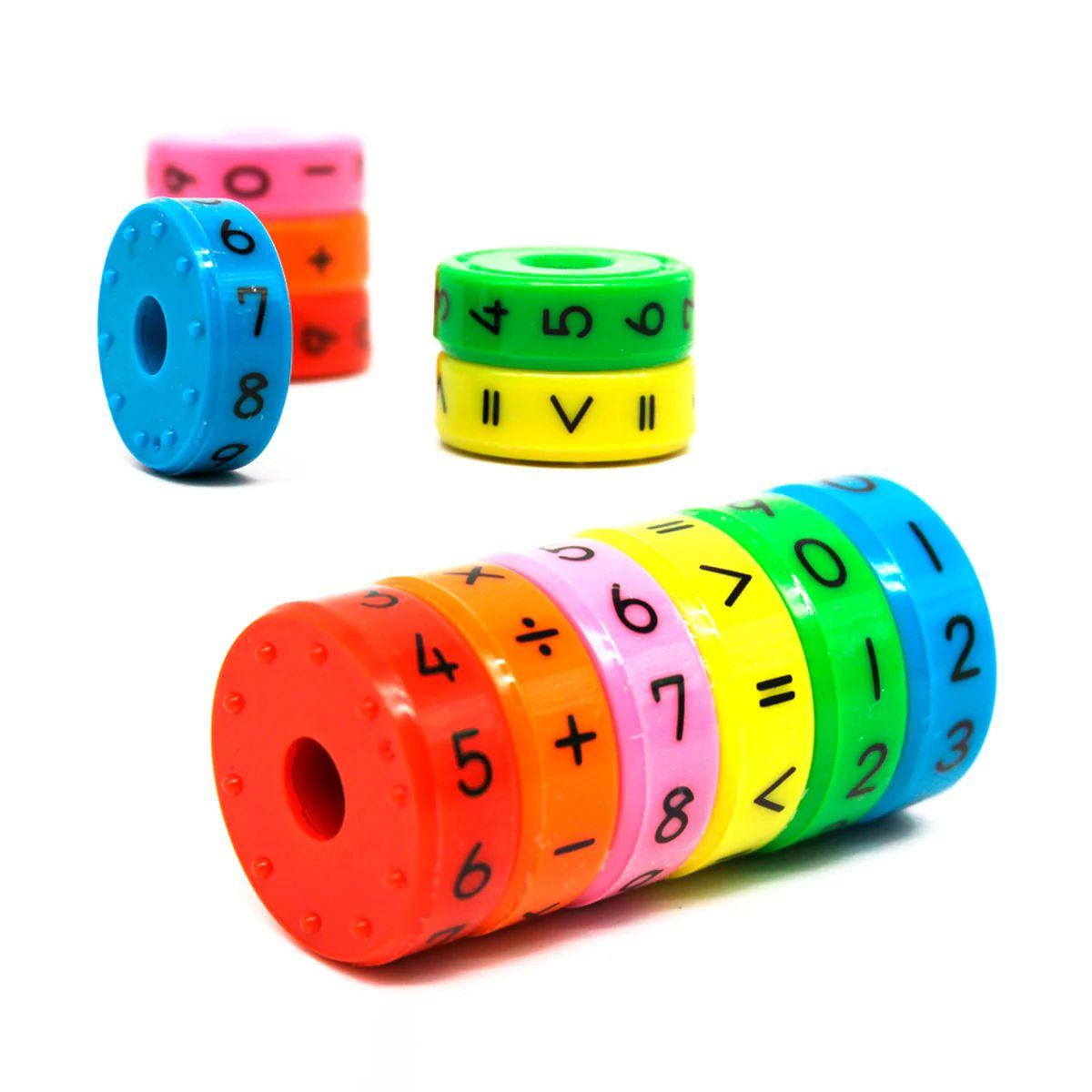 BRAINTOYS - MagneMath Juego Combinaciones Numéricas