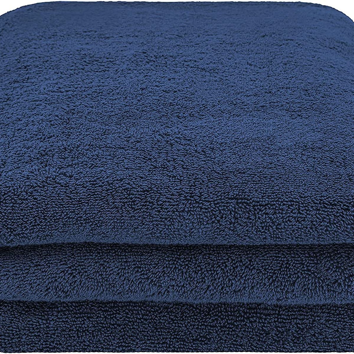 AMERICAN SOFT LINEN - Toallon Premium de Baño Navy Blue 101x202 cm 650 gsm