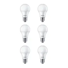 PHILIPS - Pack 6 Ampolletas Essential Premium 4W Luz Fria 300 Lm A55