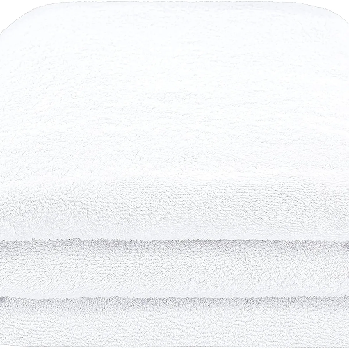 AMERICAN SOFT LINEN - Toallon Premium de Baño Blanco 101x202 cm 650 gsm