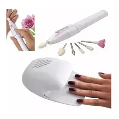 UNIVERSAL - SET UÑAS MANICURE DECORATOR MAQUINA DE SECADO