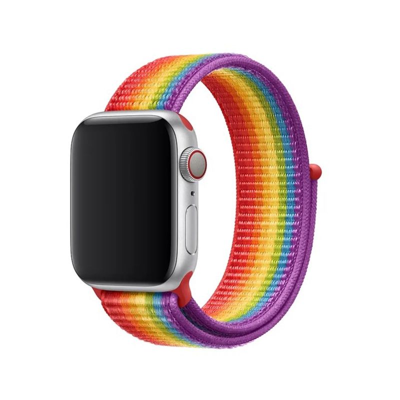 GENERICO - Correa compatible Apple Watch Hebilla Velcro 38-40-41