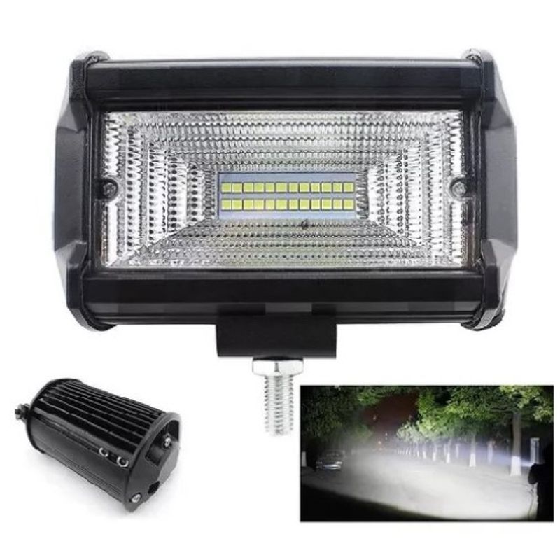 GENERICO - Barra Focos Neblineros Led 72w Expansion Auto Moto 215032