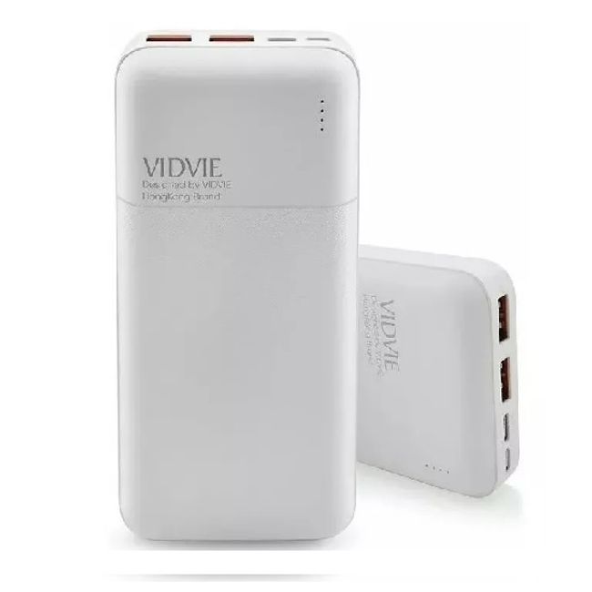 GENERICO - Batería Cargador Portátil Carga Rapida Vidvie 20000 mAh