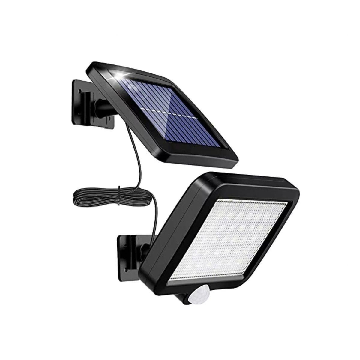 GENERICO - Lámpara Led Solar Con Sensor De Movimiento  Panel Solar