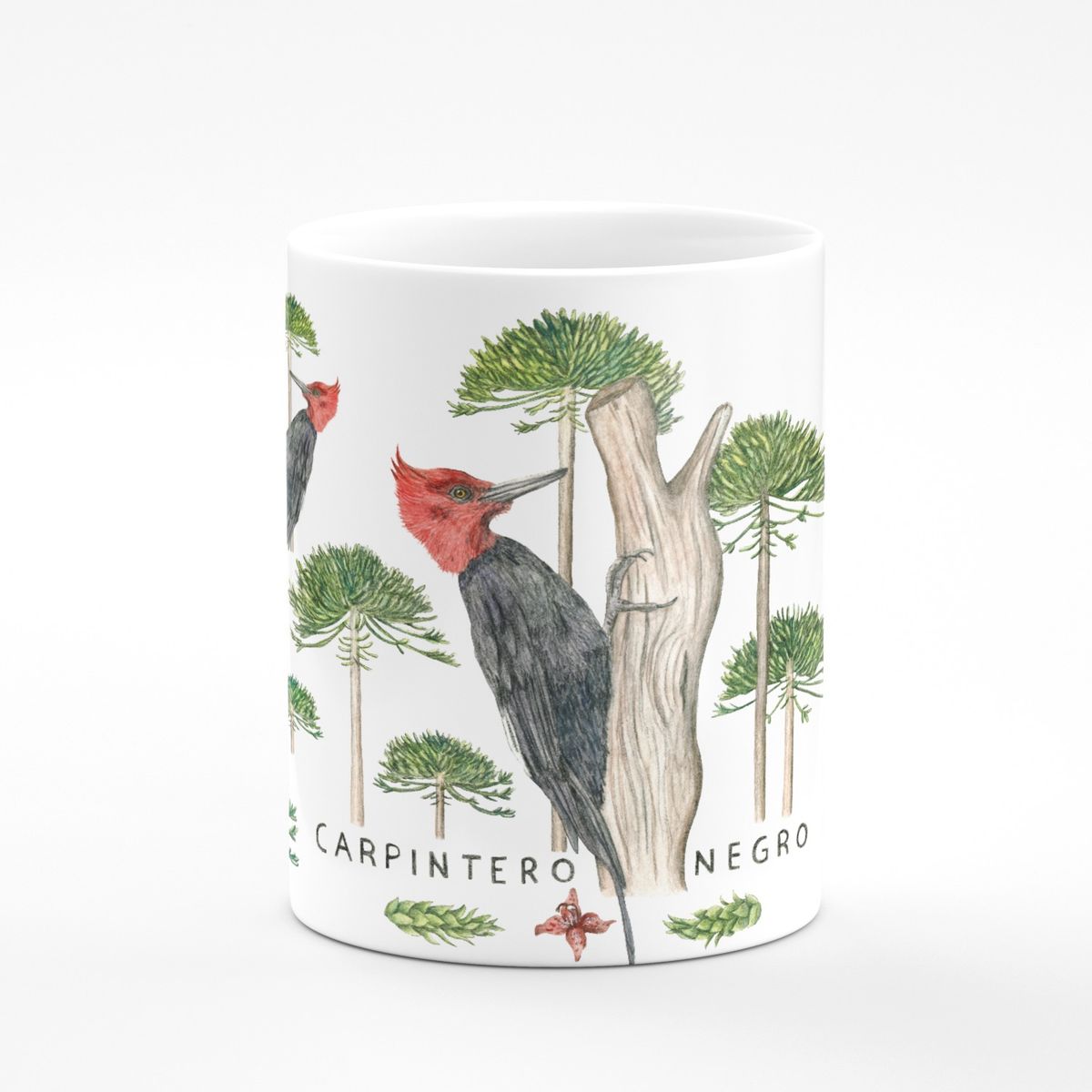 MARTIN BORDADOR - Tazón Carpintero Negro