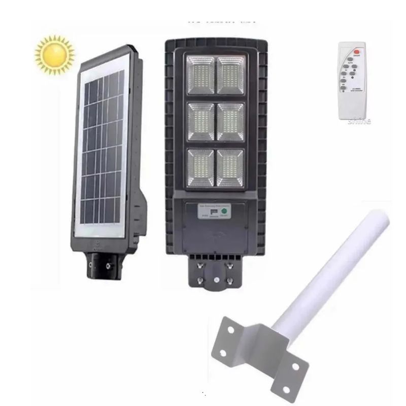GENERICO - Foco Solar Led de 200w  Control  Poste Exterior