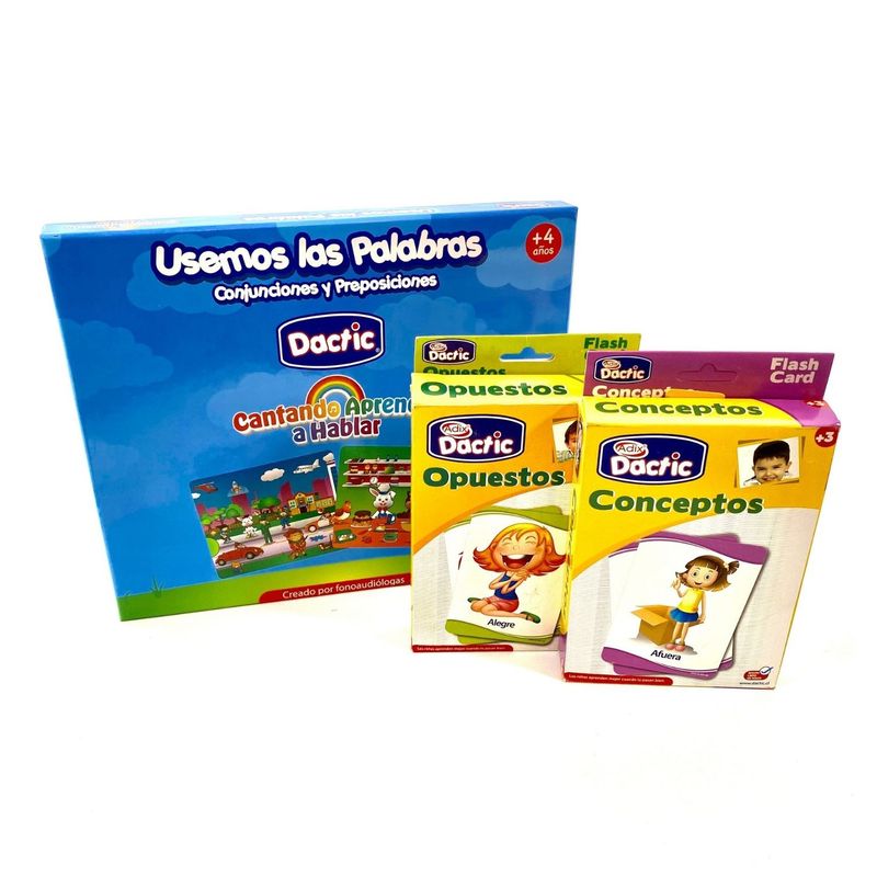 HABLARTE - HABLAKIT® Láminas Flash Card - Usemos Las Palabras
