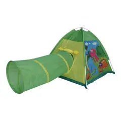GAME POWER - Tienda Carpa Tunel Dinosaurio Verde 170X112X94Cm Gamepower