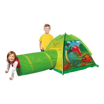 Imagen 2 del producto Tienda Carpa Tunel Dinosaurio Verde 170X112X94Cm Gamepower