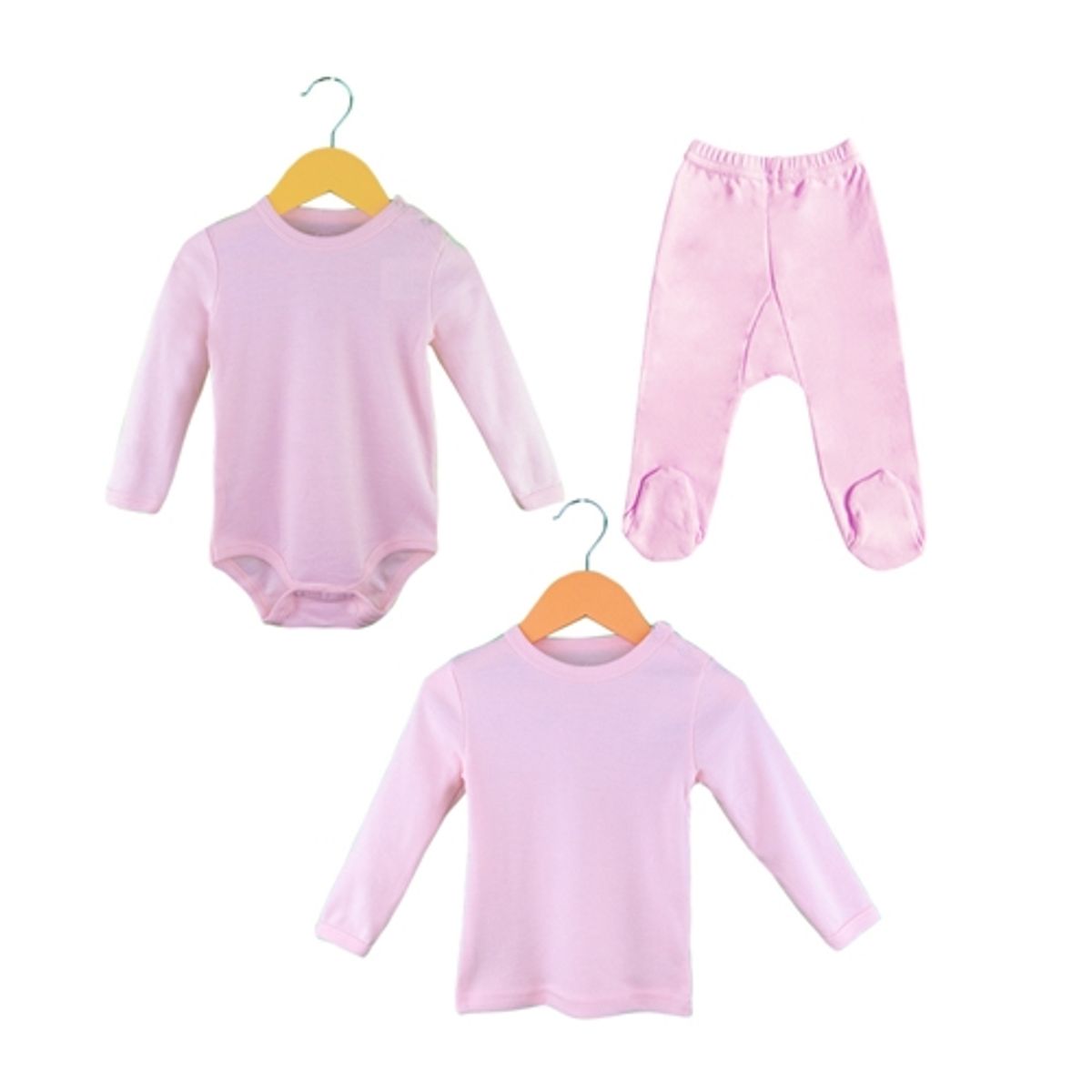 PUMUCKI - Set De Ropa Interior Lisa Niña Rosado Pumucki