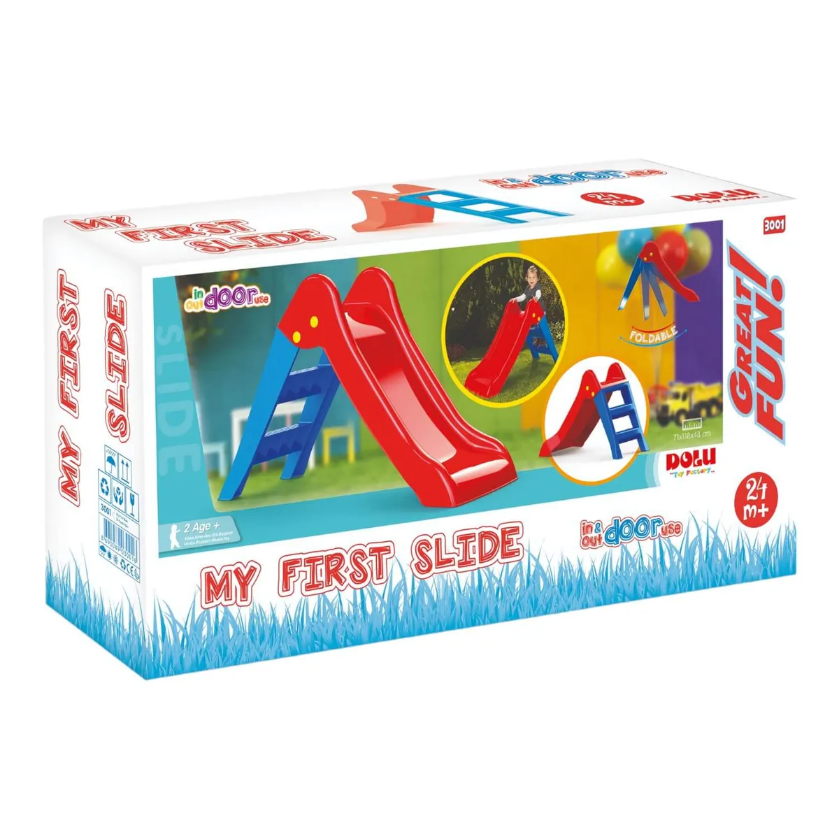 DOLU - Mi Primer Resbalin 111x47x70 Cms Dolu