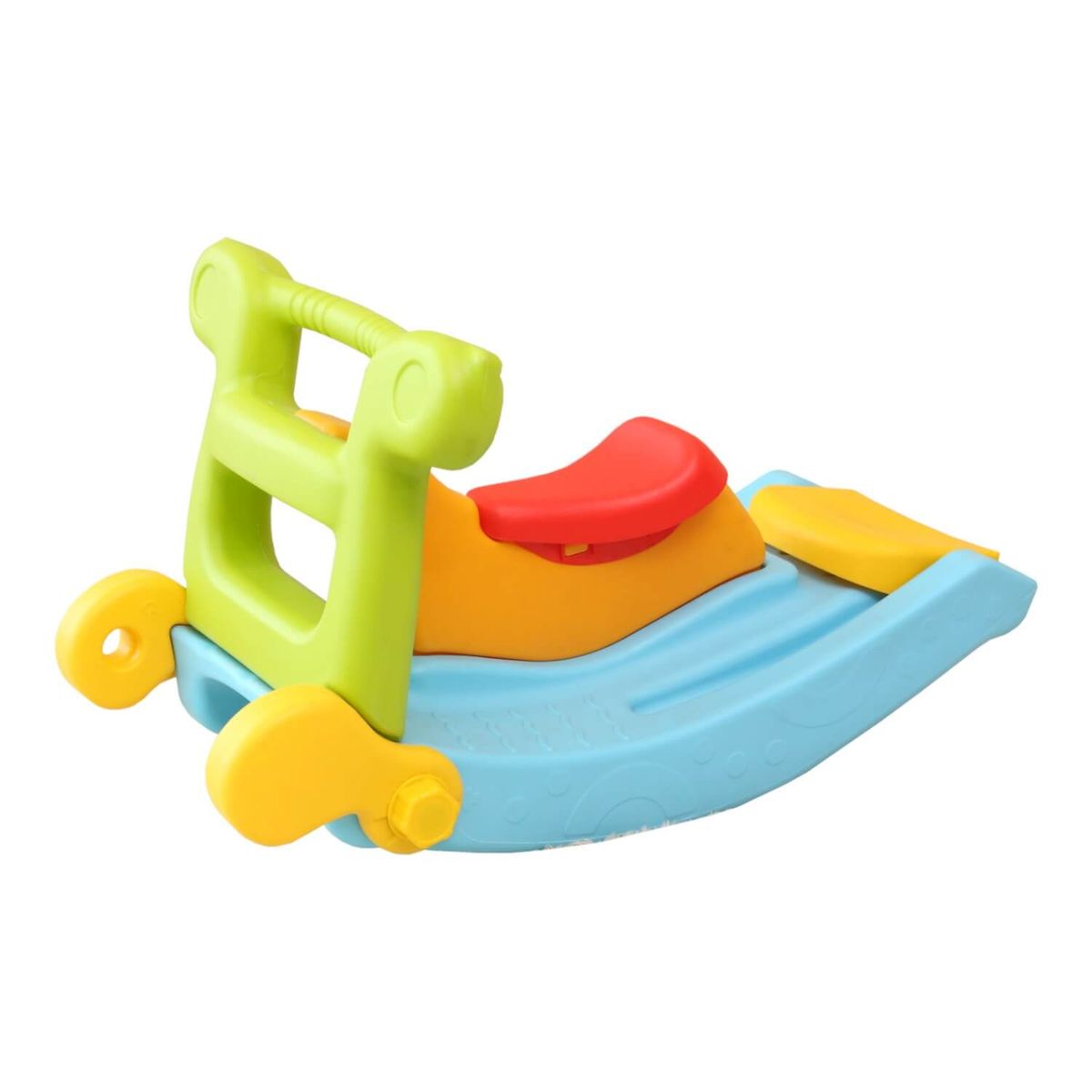 GAME POWER - Set 2 En 1 Resbalin Y Caballo Mecedor Gamepower