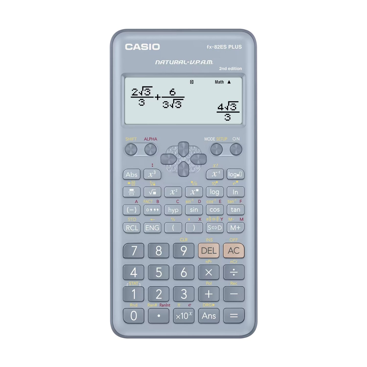 CASIO Calculadora Científica Casio Fx-82es Plus Azul