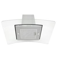 Campana Curvex Isla 90 cm