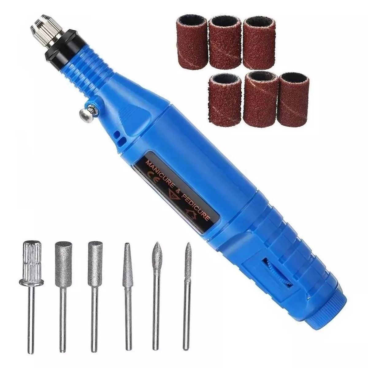 GENERICO - Torno Uñas Manicure 3000 Rpm Set Manicure Y Pedicure Pulidor