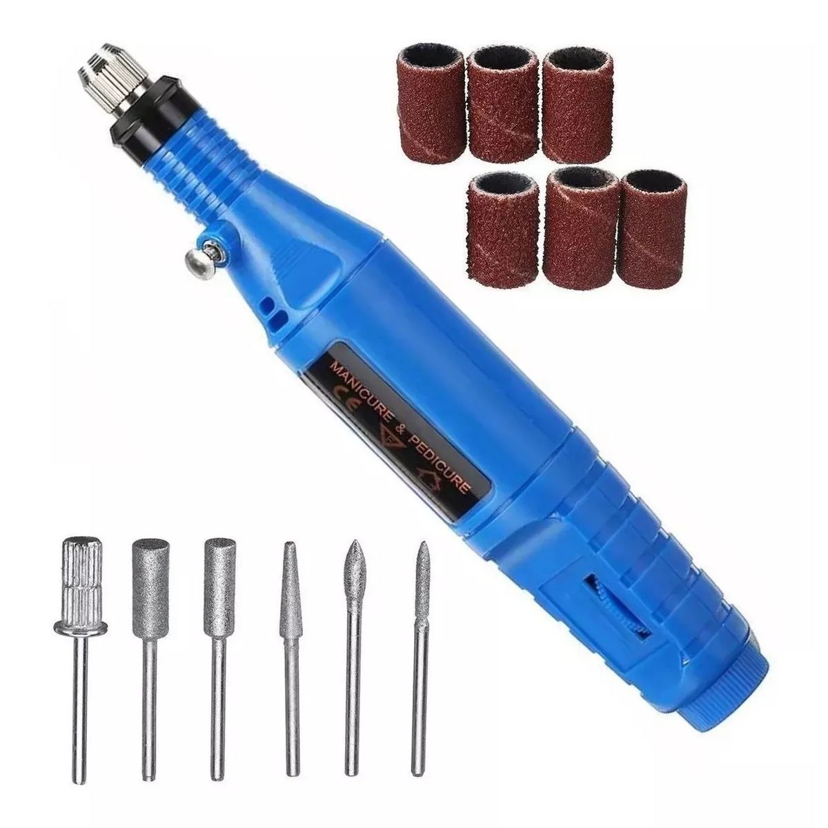 GENERICO - Torno Uñas Manicure 3000 Rpm Set Manicure Y Pedicure Pulidor