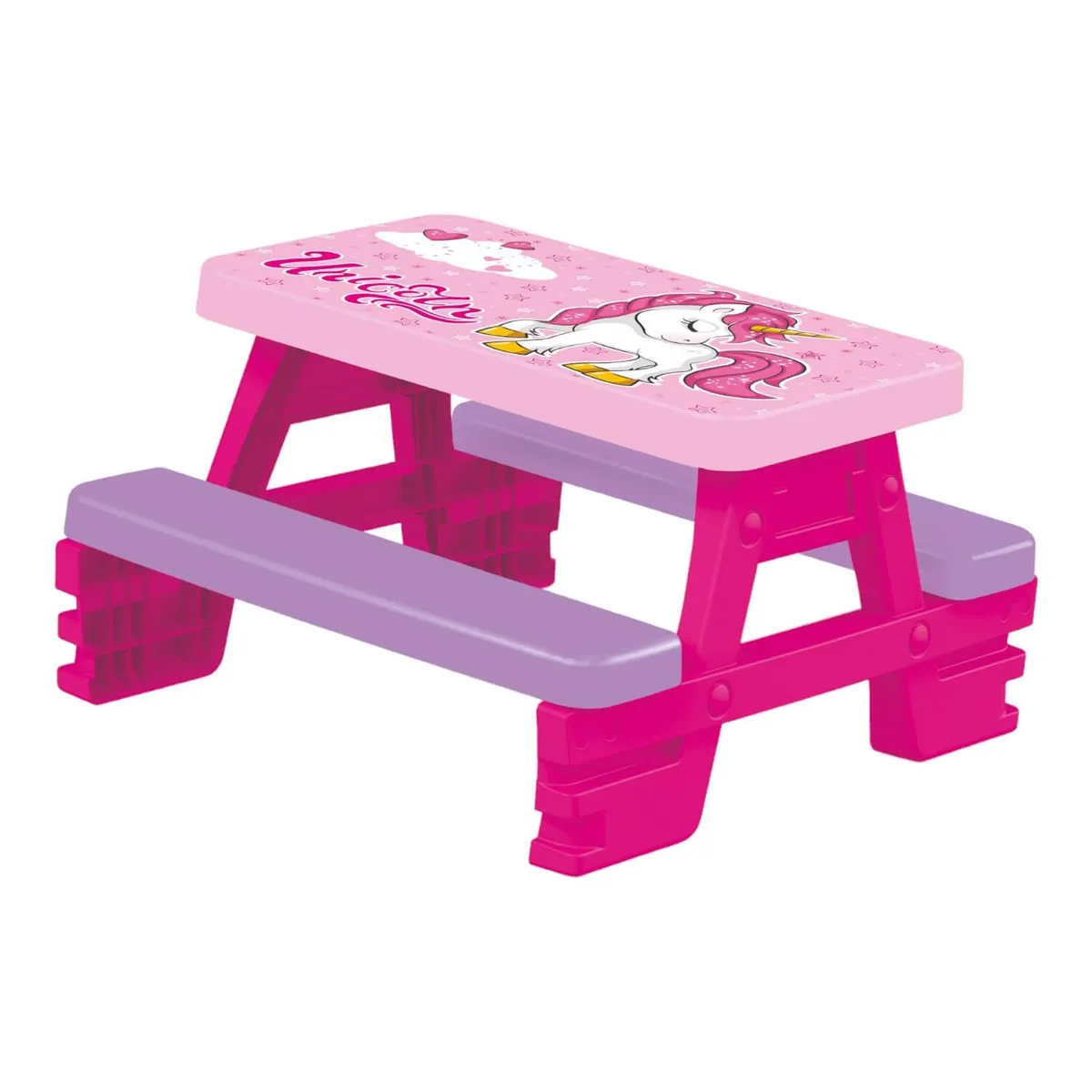 DOLU - Mesa De Picnic Unicornios Para Niños Dolu