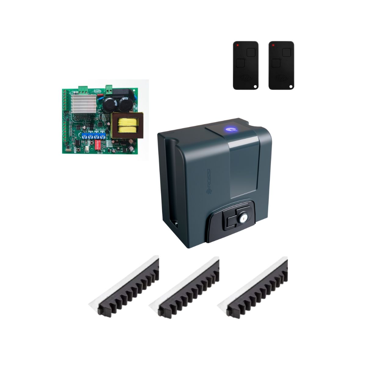 ROSSI - KIT DE MOTOR ROSSI DZ NANO NITRO ANTIPORTONAZO HASTA 650KG RAPIDO