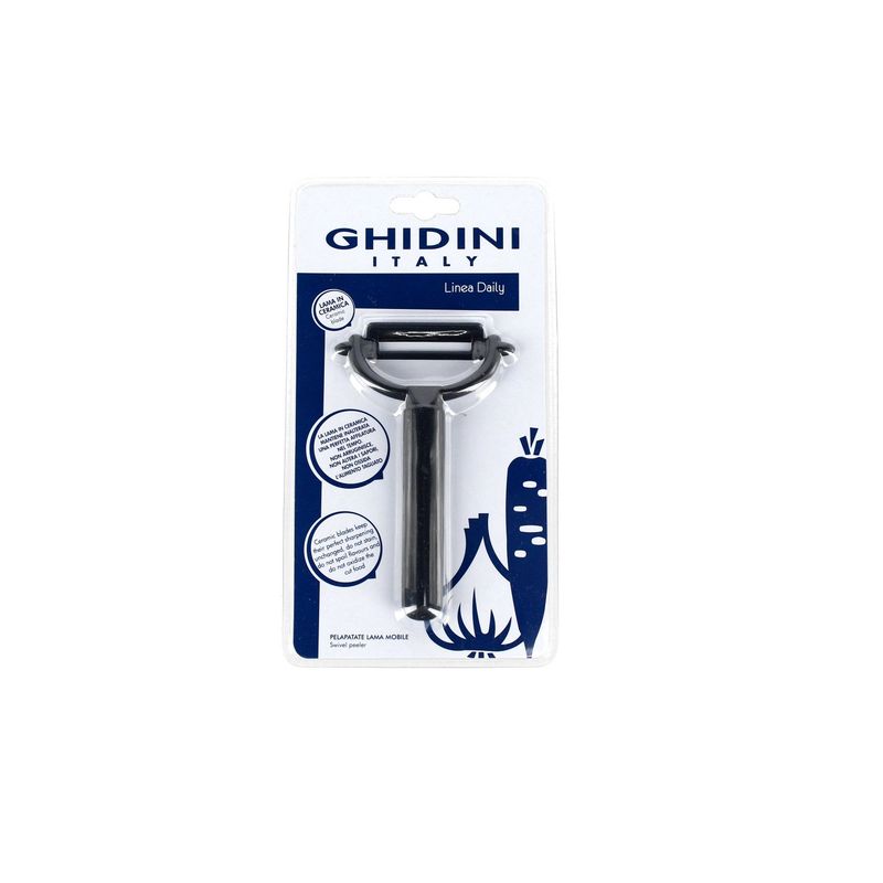 GHIDINI - Peladora Verdura con Hoja de Ceramica