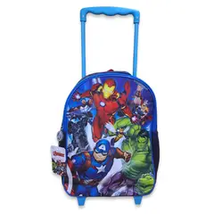 INTEK GAMES - Mochilas Avengers Escolar Con Ruedas