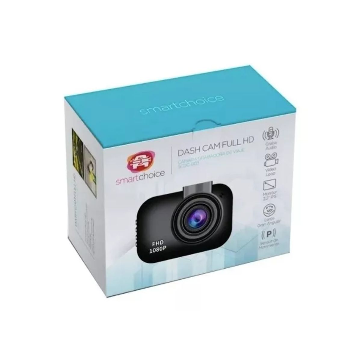 GENERICO - Dash cam full HD incluye tarjeta SD 8GB