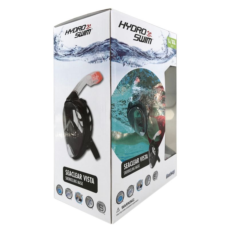 BESTWAY - Mascara Snorkel Sea Clear Vista L/XL Bestway