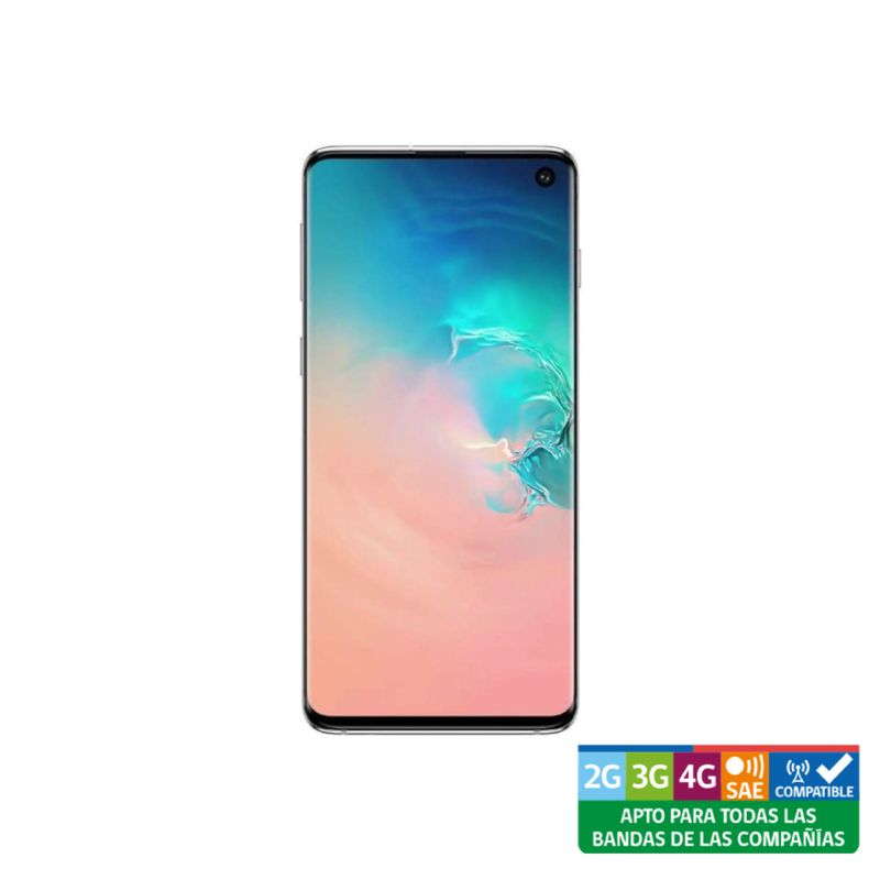 SAMSUNG - Samsung Galaxy S10 128GB Blanco Reacondicionado