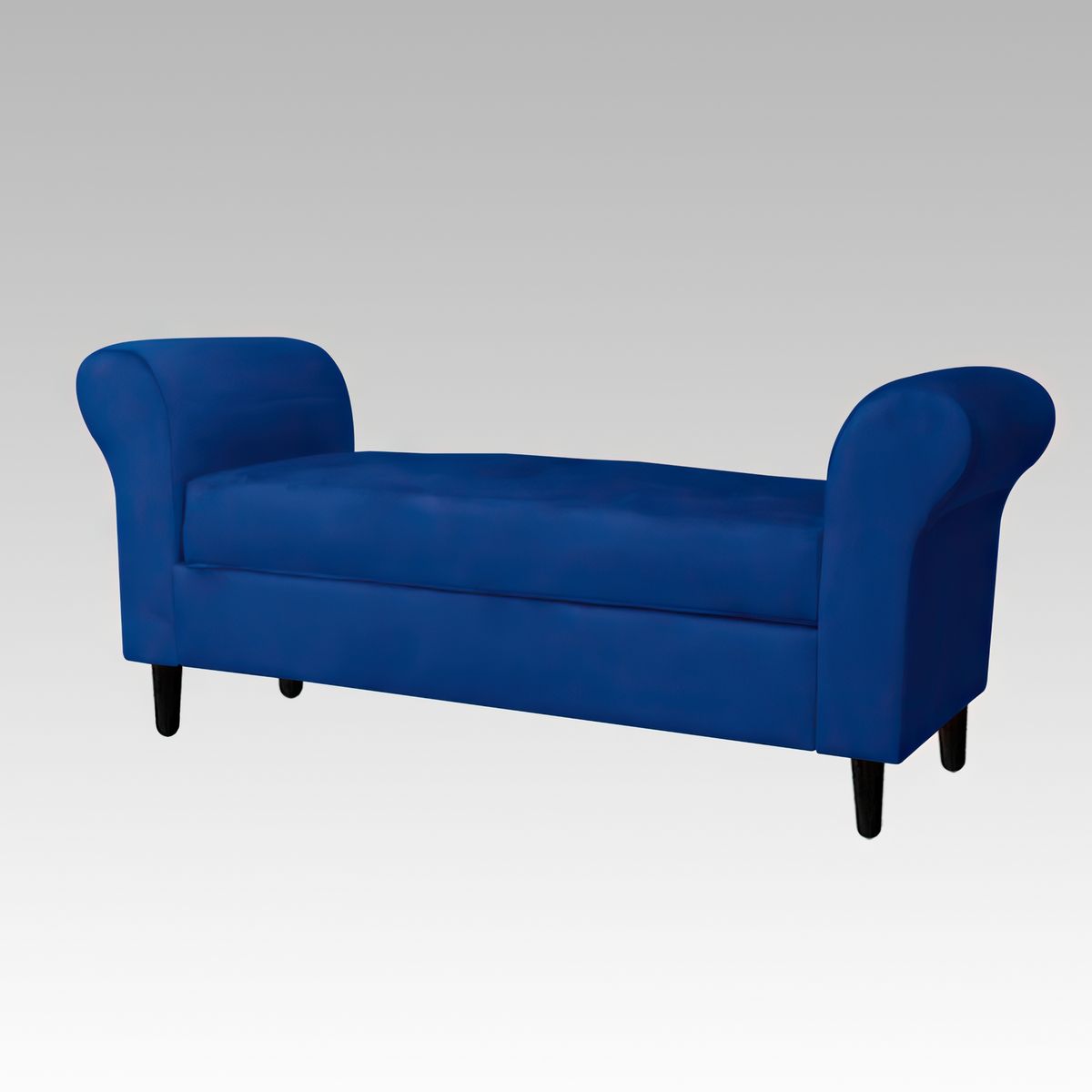 GENERICO - Banqueta Baúl 6 Botones Bilbao - Azul