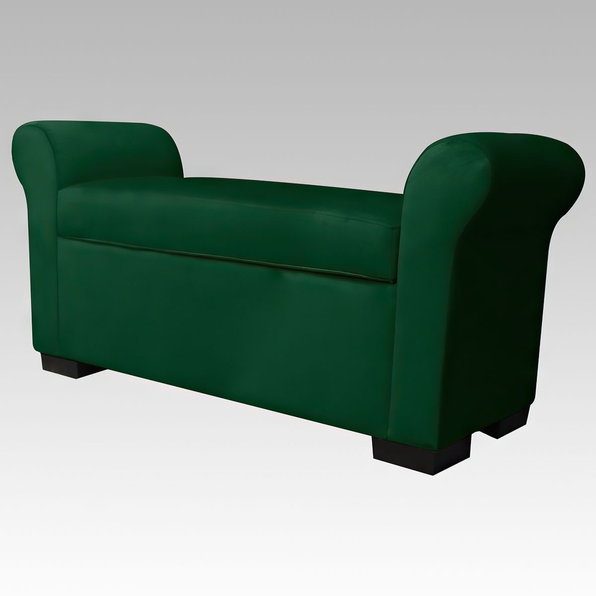 GENERICO - Banqueta Baúl 6 Botones Málaga - Verde