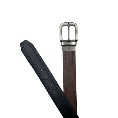 Imagen 2 del producto Cinturón Reversible Inglés Café Negro Ref19