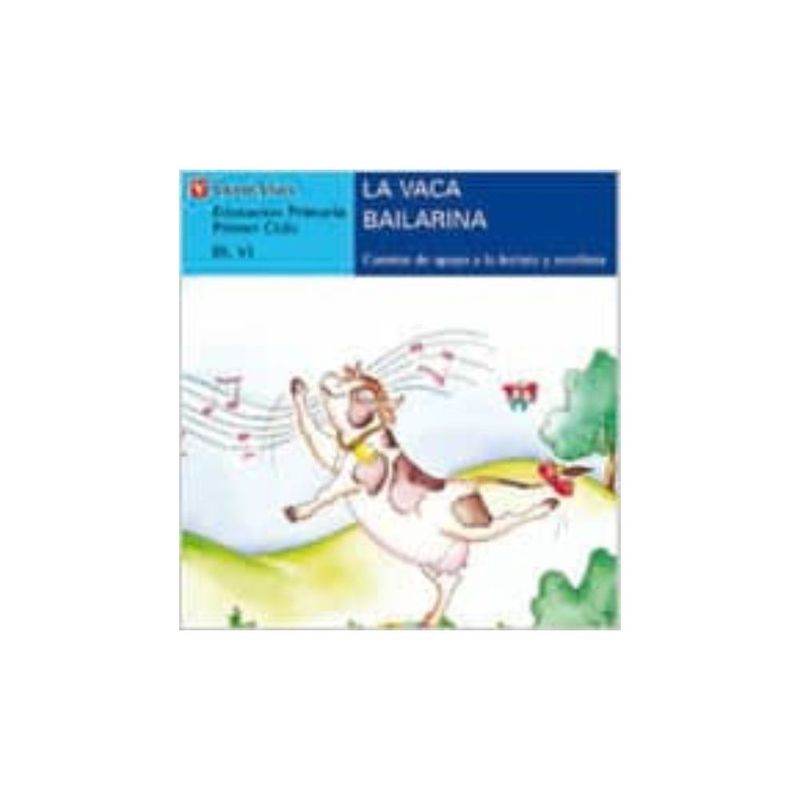 ANTARTICA LIBROS - La Vaca Bailarina (Letra Manuscrita)