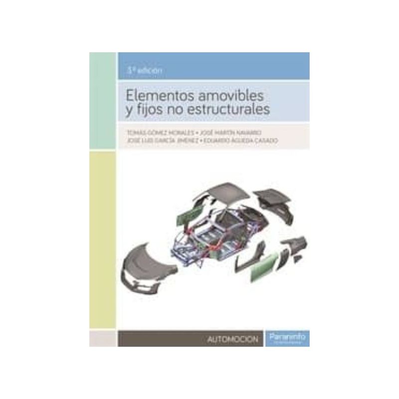 ANTARTICA LIBROS - Elementos Amovibles Y Fijos No Estructurales 3º Edicion