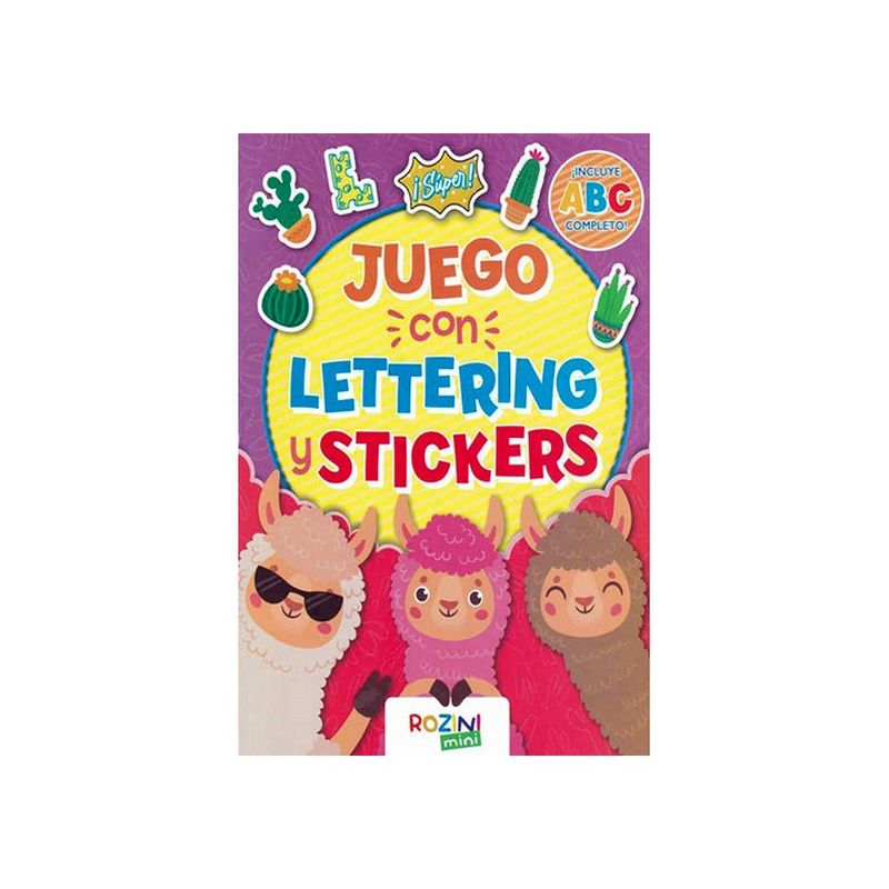 ANTARTICA LIBROS - Juego Con Lettering Y Stickers