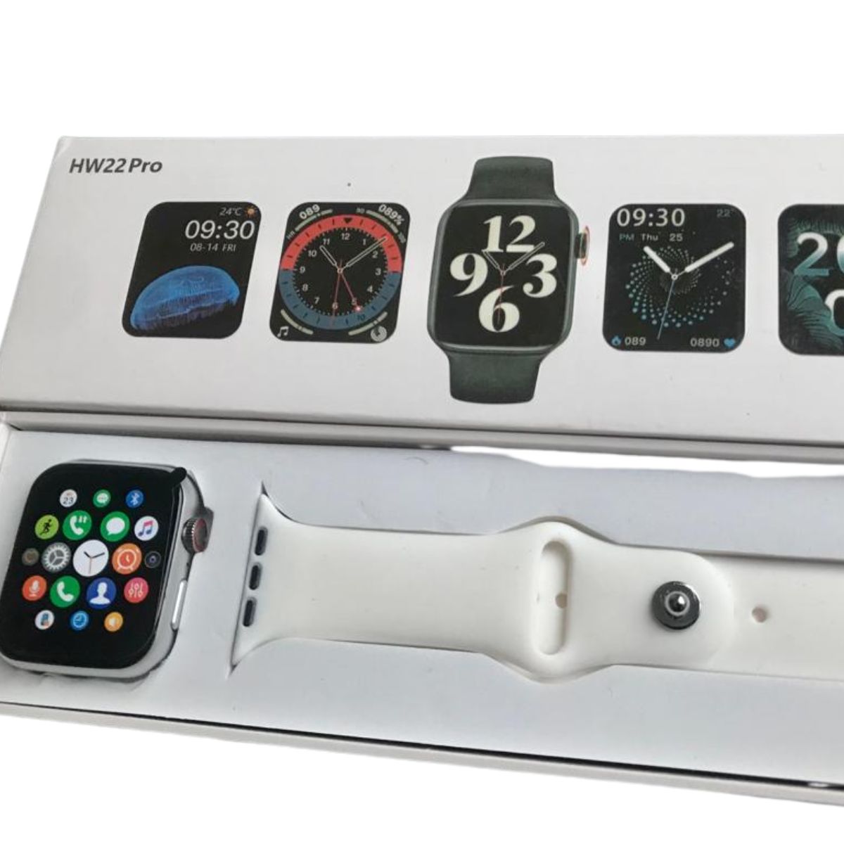 IRM - Reloj Inteligente Smart Watch Blanco Serie 6