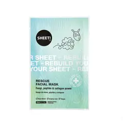 SHEET - Mascarilla Rescue Sos De Colágeno Vegano De Champiñón