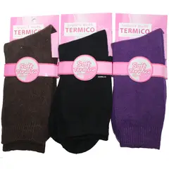 GARSIL - Pack 6 Pares De Calcetines Térmicos Soft Para Mujer - Sin Costuras