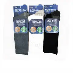 GARSIL - X6 Pares Calcetines Deportivo Para Hombre Bambú Cobre Sin Costuras