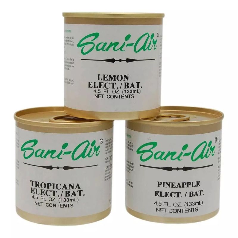 API - Pack de 10 Latas Aromáticas Sani Air