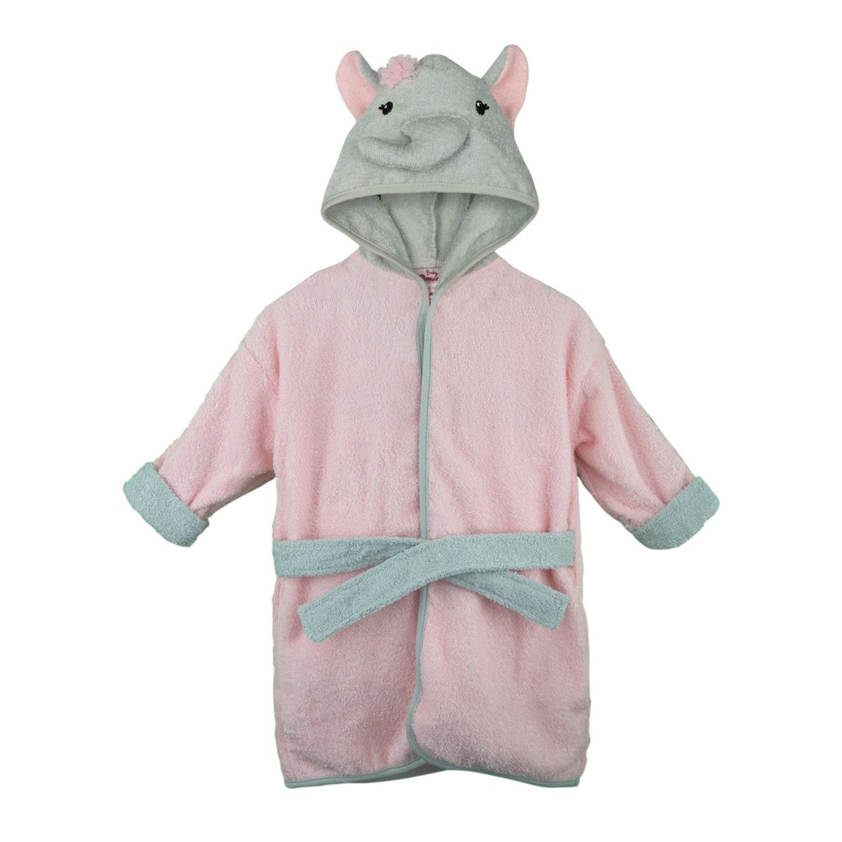 PUMUCKI - Bata de Baño Rosado para Bebé Niña Pumucki